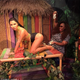A visitor to Madame Tussauds wax museum in Las Vegas throws dollars at a wax figure of Nicki Minaj. Museum patrons have been taking lewd photos with the figure and posting them to social media since the figure’s unveiling.
Instagram/platimum_d